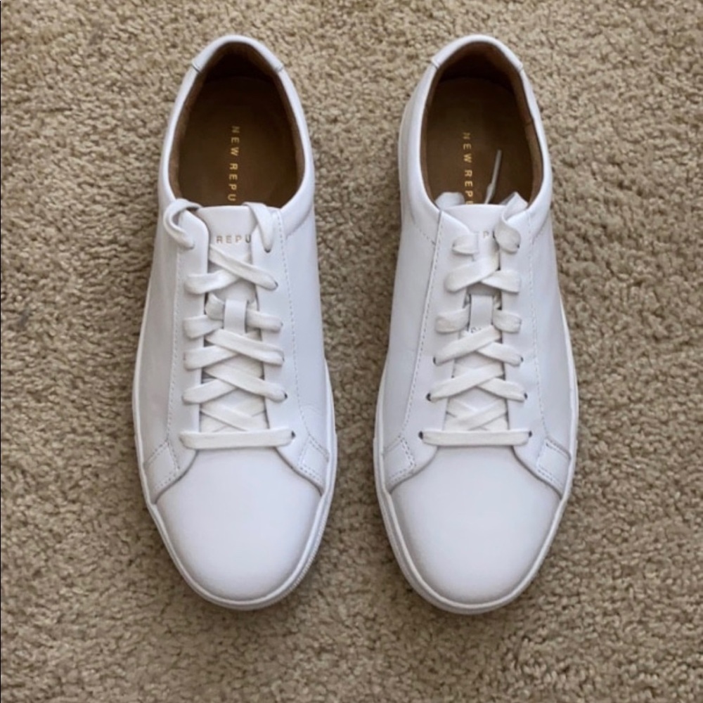 New Republic “Kurt” Leather Sneakers